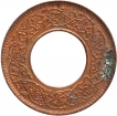 Bronze One Pice Coin of King George VI of Calcutta Mint of 1947.