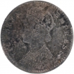 Silver Two Annas Coin of Victoria Empress of Calcutta Mint of 1901.