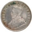 Cupro Nickel Eight Annas Coin of King George V of Calcutta Mint of 1919.