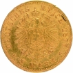 Gold Five Mark Coin of Wilhelm I of Kingdom of Prussia of Germany of 1877.