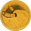 Gold One Dollar Coin of Samoa of 2011.