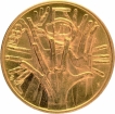 Gold Five Scudi Coin of Sanmarino of 1982.