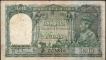 Ten Rupees Bank Note of King George VI Signed by J.B. Taylor of Burma Issue.