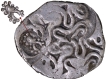 Panchala Janapada  Silver Vimshatika Punch Marked Coin of Panchala Janapada.