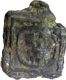 Square Cast Copper Karshapana Coin of Late Mauryan Period.