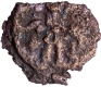 Cast Copper Coin of Ujjaini Region of deity standing on the elephant type.