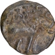 Potin Coin of Satakarni I of Satavahanas of Elephant type.