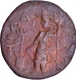 Copper  Hemidrachma of  Vasudeva I of Kushan Dynasty.