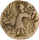 Kidara Kushan Base Gold Dinar Ardokhsho type Coin of Later Kushans.