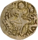 Kidara Kushan Base Gold Dinar Ardokhsho type Coin of Later Kushans.