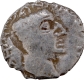 Silver Drachma Coin of Ruler Nahapana of Western Kshatrapas.