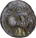 Rare Copper Base Alloy Coin of Khandesh Region of Post Vakatakas.