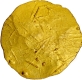 Punch Marked Gold Nandi Gadyana Coin of Nolambas of Central Karnataka.