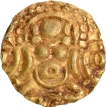 Sallakshana  Varman  Gold Masha Coin of Chandellas of Jejakabhukti.