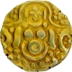 Rare Base Gold Four and Half Masha Coin of Gahadavalas of Kanauj and Kasi of Govinda Chandra.