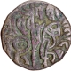 Billon Coin of Prithviraj II of Chauhans of Ajmer.