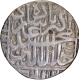 Mughal Empire Akbar Silver Rupee Coin of Agra Mint with Hijri year 980.