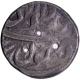 Extremely Rare Silver Rupee Coin of Akbar of Dewal Bandar Mint which located in Sindh Province on the banks of the Indus river near the Tatta.	