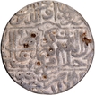 Abul Muzaffar type Jaunpur  Mint  Silver Rupee AH  976 Coin of Akbar.