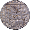 Mughal Empire Akbar Silver Rupee Coin of Qannauj Shahgarh Mint with Hijri year 966.