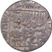 Mughal Empire Akbar Silver Rupee Coin of Qannauj Shahgarh Mint with Hijri year 966.