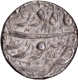 Mughal Empire Jahangir Silver Rupee Coin Surat Mint with Retrograded 81 Regnal Year.