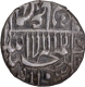 Badshah Ghazi type Surat Mint Silver Half Rupee Coin of Shah Jahan.