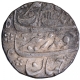  Ahsanabad  (Gulbarga) Mint Silver One Rupee Coin of Aurangzeb Alamgir.