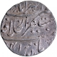   Akbarabad Mustaqir ul Khilafa Mint Silver One Rupee Coin of Aurangzeb Alamgir.