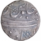 Mughal Empire Shah Alam Bahadur Silver Half Rupee Coin of Kanbayat Mint.