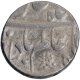  Akbarnagar Mint Silver Rupee 2 RY Coin of Shah Alam Bahadur.