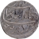 Mughal Empire Jahandar Shah Silver Rupee Coin of Gwalior Mint with Hijri Year 1124 and Ahad Regnal Year.