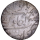 Mughal Empire Farrukhsiyar Silver Rupee Coin of Kanbayat Mint with Hijri year 1127 and 4 Regnal year.