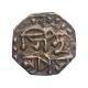 Silver One Anna or One Sixteenth Rupee Coin of Gaurinatha Simha of Assam Kingdom.