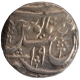 Awadh State Silver One Rupee Coin of Asafabad Mint with 19 Regnal year.