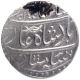 Badshah Ghazi type Itawa Mint Silver Rupee 22  RY Coin of Awadh State. 