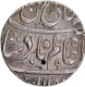 Awadh State Silver Rupee Coin of Muhammadabad Banaras Mint with Hijri year 1180 and 8 Regnal year.