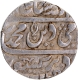  Bud Symbol Unlisted  Balwantnagar Roshan Akhtar  Mint Silver Rupee 4  RY Coin of Awadh.