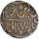 Awadh State Silver One Rupee Coin of Muhammadabad Banaras Mint.