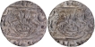 Awadh State Ghazi ud din Haidar as King Silver Rupee Coins of Lakhnau Mint with Hijri year 1235 and Ahad Regnal Year.