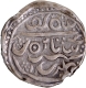  Balda Bikaner Silver Rupee 11 RY Broad Flan with dotted borders Coin of Bikaner.  