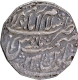 Islamabad  Mathura  Mint Silver Rupee AH 119x  /23 RY Coin with Chhatra  & Scimitar symbol of Bindraban State.