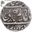 Unlisted lotus bud mint mark Shehr Chhatrapur Mint Sliver  Rupee 3 RY Coin of Chhatrapur.