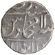 Gwalior fort Silver Rupee Coin of Daulat Rao of Gwalior State.