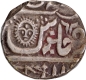  Badshah Ghazi type Malharnagar Mint Silver Rupee  AH 1230 /62 RY Coin of Indore.