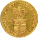  Gold 5 Rupees (1/3 Mohur) Coin of Madras presidency.