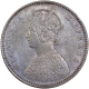 B incused inverted Silver Half Rupee Coin of Victoria Empress of Bombay Mint of 1899.