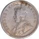 Extremely Rare Silver Half Rupee Coin of King George V of Calcutta Mint of 1911.