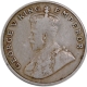 Cupro Nickel Eight Annas Coin of King George V of Calcutta Mint of 1919.