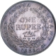 F incused Silver Rupee Coin of King William IIII of Calcutta Mint of 1835.